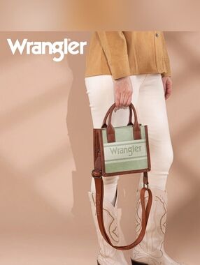 Wrangler Logo Mini Tote/Crossbody